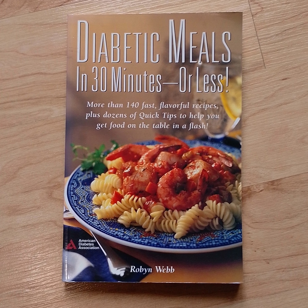 *3/$12* Diabetic Meals In 30 Minutes Or Less Recipe Book